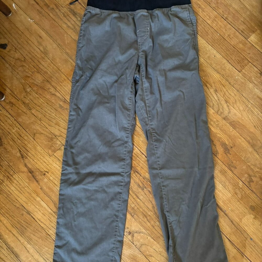 PrAna - Vaha Pants -Small - 30x30 - Gravel Grey Hemp Blend Yoga Pants